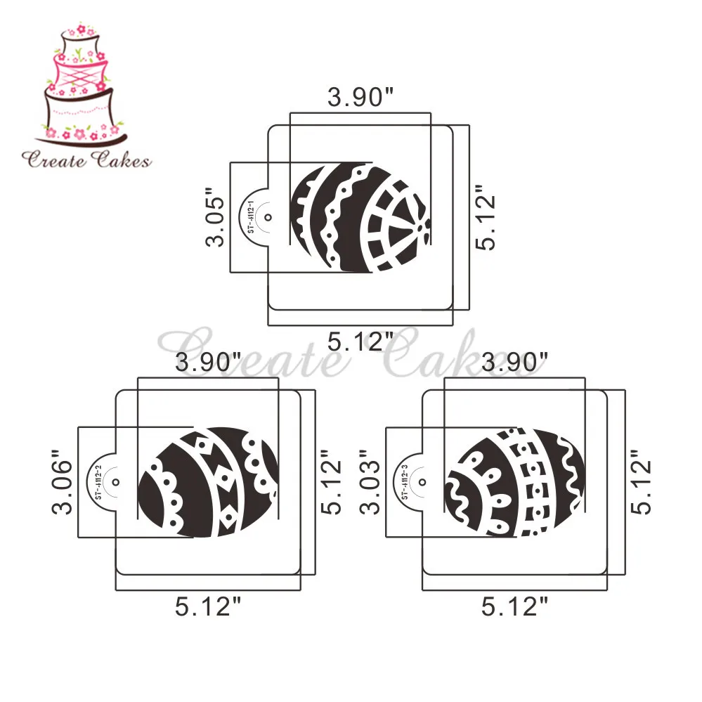 Новое поступление Пасхальный трафарет для печенья и инструмент для украшения капкейков торт plastic пластиковый шаблон декоративные инструменты для выпечки