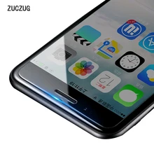 Фотография ZUCZUG 2.5D Curved Edge Full Cover Tempered Glass For iPhone 7 7 Plus 6 S Screen Protector Film For iPhone 6 6S Protective Glass