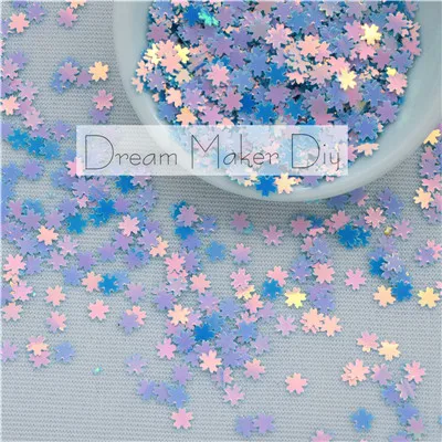 50g Brilliant Spring Flower and Vine Sequins for Crafts and Decoration