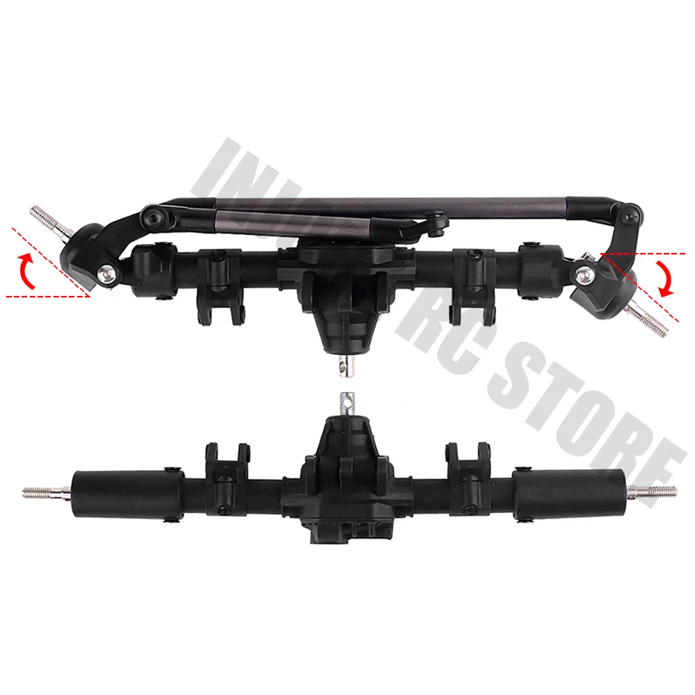 Передняя деталь автомобиля 1/10 RC для гусеничного Axial SCX10 II 90046 90047 детали