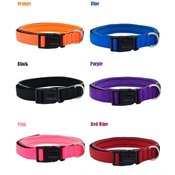 

Explosive Adjustable Medium Large dog leash nylon reflective dog collar pet chain harness LED Collar Pet Accessories Outdoor