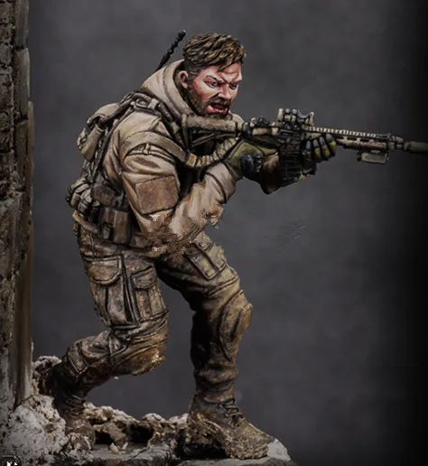 

1:24 Resin Figure Model Kit Unassambled Unpainted //16145 (WITH BASE)