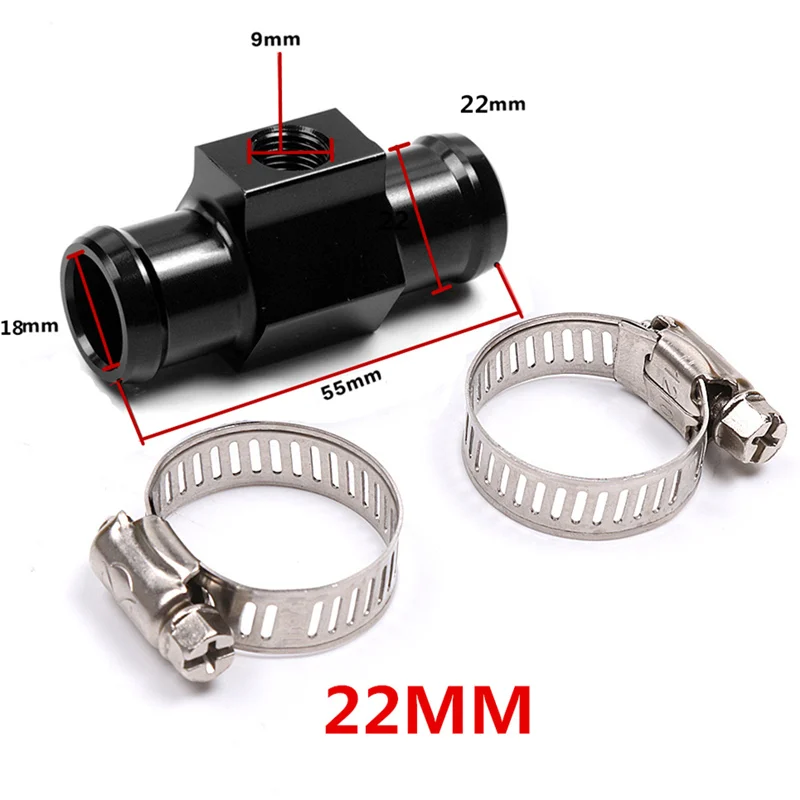 22mm Мотоцикл датчик температуры для XMAX250 300 NMAX CB500X Cb650F YBR125 круглый KOSO мотоцикл термометр адаптер питбайк - Цвет: 22mm