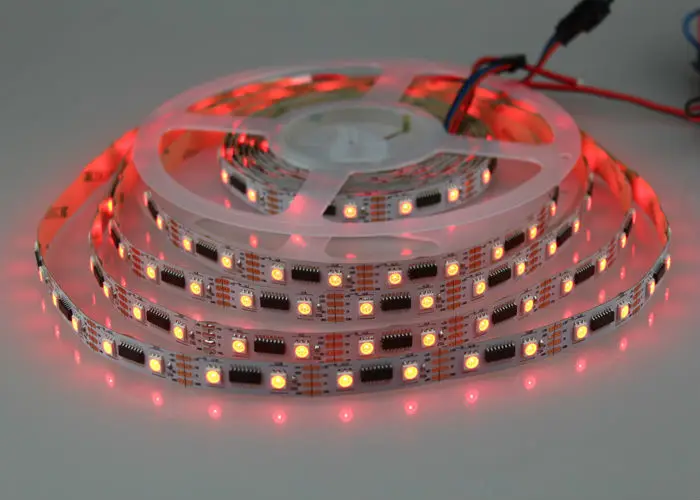Светодиодная лента lpd8806 rgb 5 В м ic встроенный smd 5050 контроль 32 48 пикселей/м