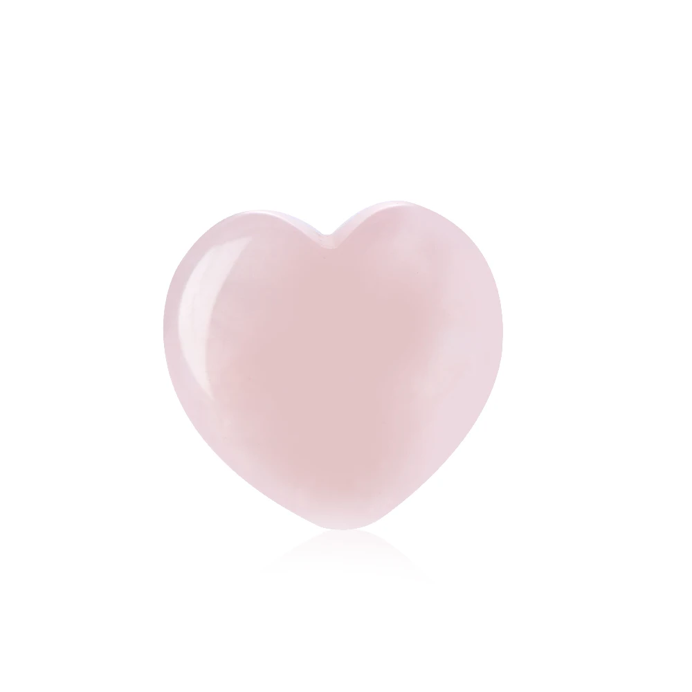 1/2 шт в форме сердца из натурального розового с украшением в виде кристаллов каменный розовый кварц образцы Исцеление камень любви драгоценные камни розовый домашний декор