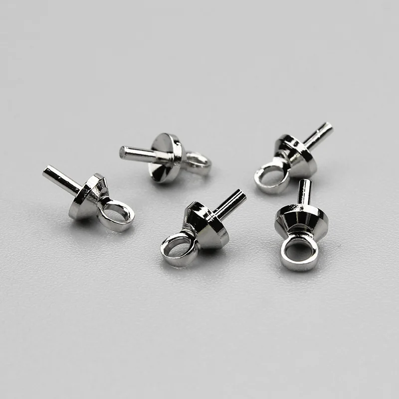 100pcs/lot 7.2*3.7MM Small TinyJewelry Accessories Mini Eye Pins