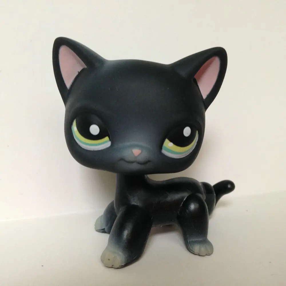 

Pet Shop Animal Doll Figure For Child Toy Boy and Gril Short Hair Cat DWA288