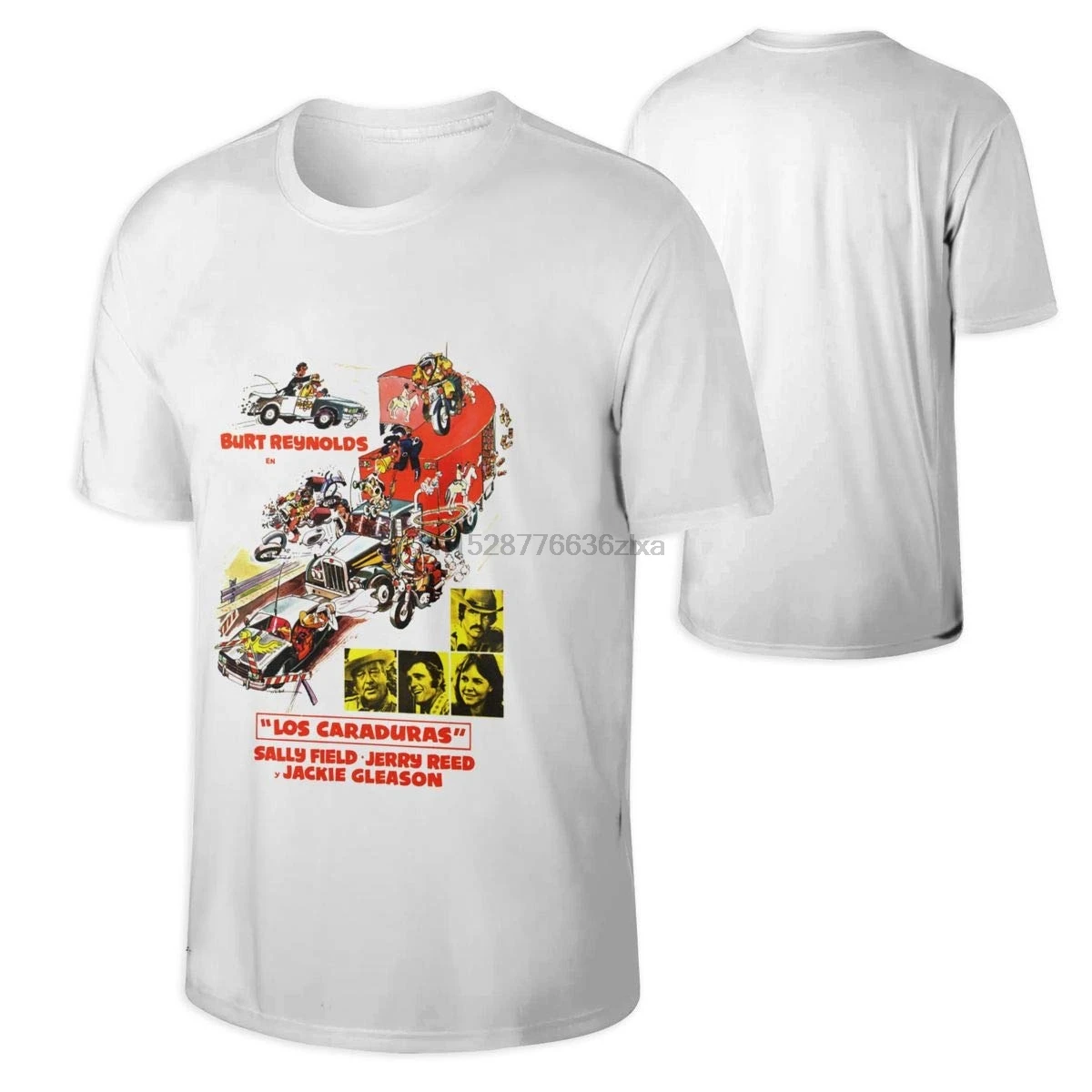 

Adult Man Smokey and The Bandit Fashion Anime Cartoon Fans Short Sleeves Summer T Shirt Gift