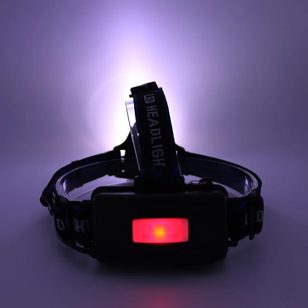 Перезаряжаемый 5000лм XML T6 светодиодный налобный фонарь, головной светильник, рыболовный светильник, фонарь+ 2x18650 аккумулятора+ Автомобильное зарядное устройство+ зарядное устройство переменного тока+ USB