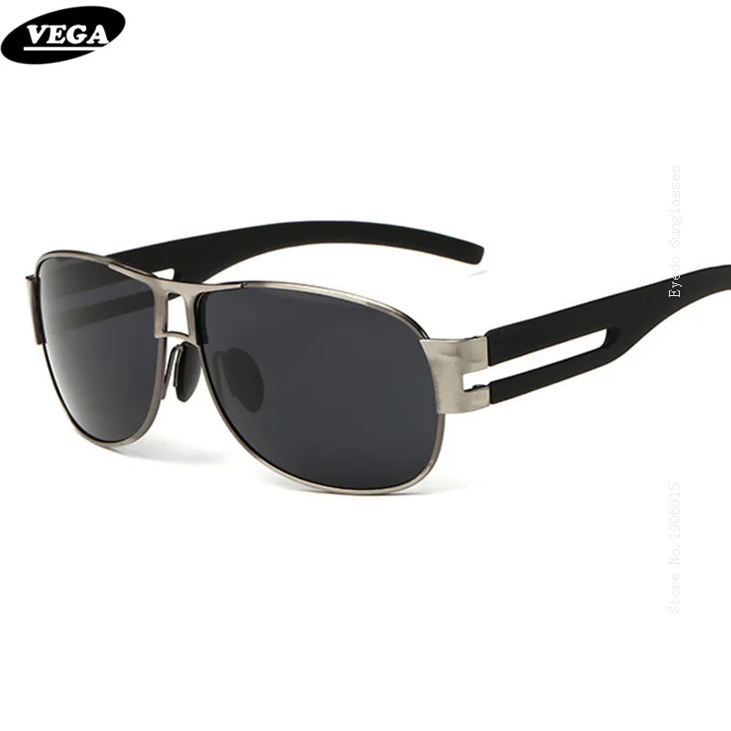 

VEGA Wrap around Sunglasses Hipster Polarized Safety Glasses Latest HD Vision Eyeglasses Stainless Steel Extra Wide Legs 8459