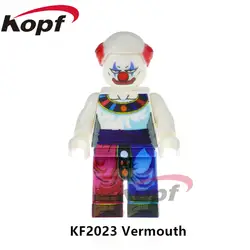 50 шт. KF2023 Dragon Ball Z фигурки супер герои Вермут Вегета черный Гоку SSJ3 куклы модель строительные блоки детские подарочные игрушки