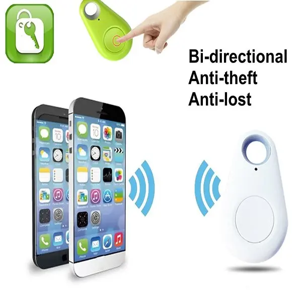 NEW Pet Dog Anti-lost Tracker Smart Bluetooth Tracer Locator Tag Alarm Tracer Finder alarm key chain wallet patch device