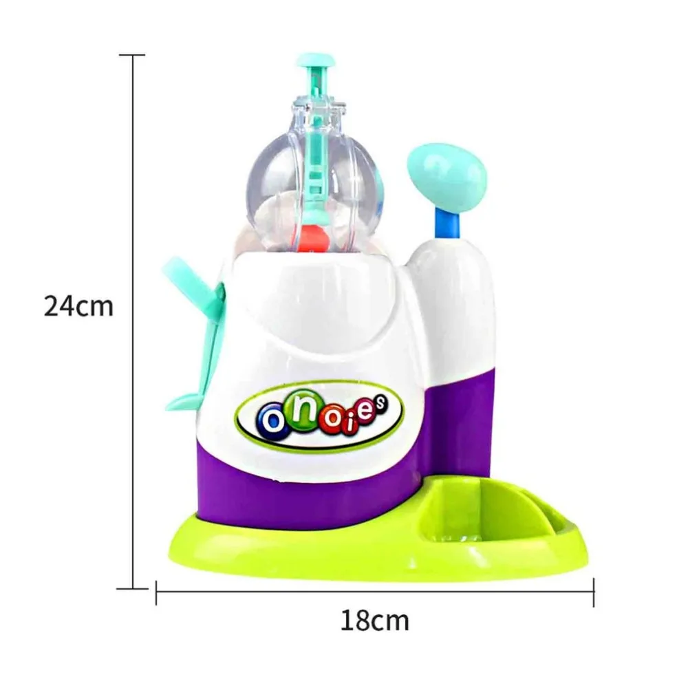 Creative Inflatable Bubble Machine DIY Bubble Blower Funny Inflator Sticky Balloon Toy Balloons Modeling Kit for Kids Playing