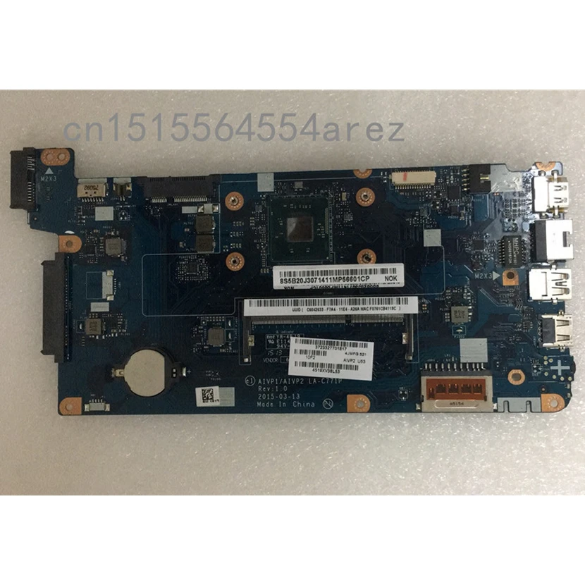 Новый оригинальный ноутбук lenovo ideapad 100-15IBY Материнская плата N3540 LA-C771P 5B20J30714 |