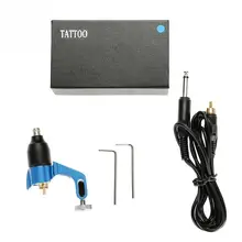 Регулируемая синий RCA Интерфейс Профессиональные татуировки двигателя пистолет поворотные татуировки