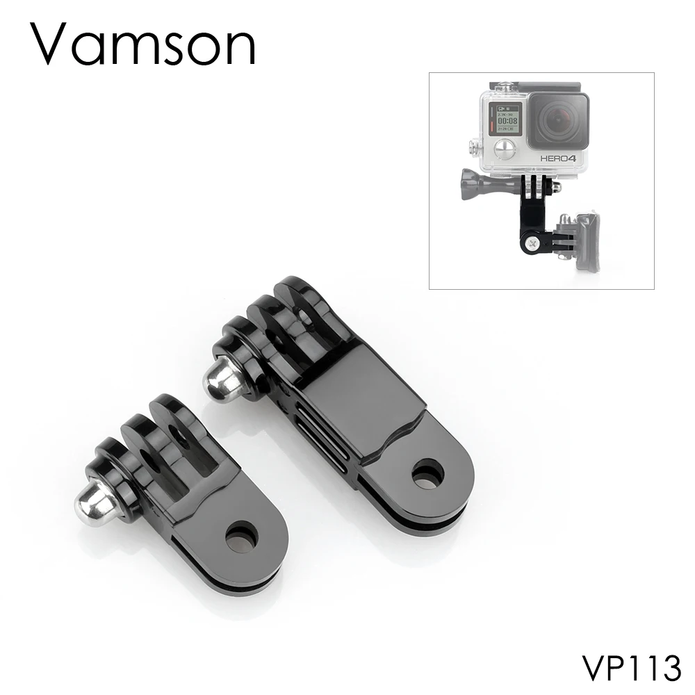 

Vamson for GoPro Accessories Long Short Straight Joint For Gopro Hero 4 3+ for Xiaomi for yi for SJCAM for SJ4000 Camera VP113