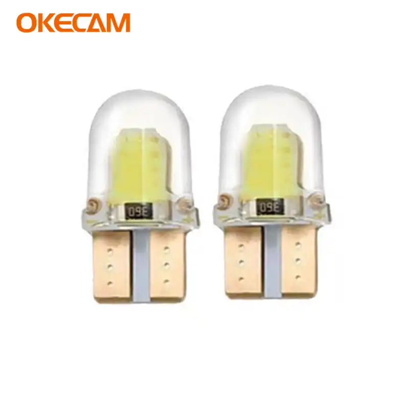 2x T10 W5w 12v Led Car Interior Lights Reading Lamp White