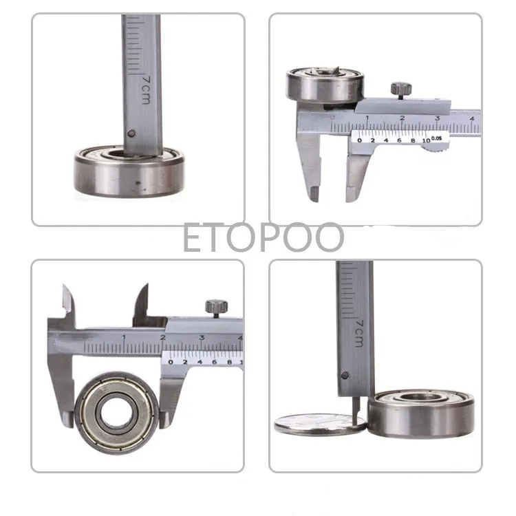 aço endurecido, máquina de medição de espessura de calibre vernier