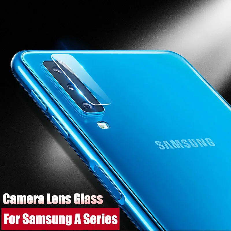 Защитное стекло для объектива закаленное Samsung Galaxy A6 A8 Plus A7 A9 2018 A30 A50 A70 A20E A10 M10 M20
