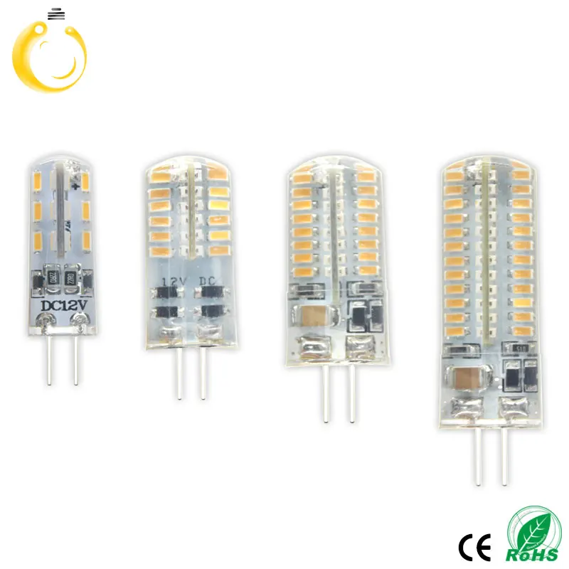

AC DC 12V G4 LED lamp corn Bulb COB 1505 AC 220V SMD 3014 G4 LED light 360 degrees Beam Angle spotlight lamps bulb