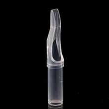 Горячая 50 шт./кор. прозрачные одноразовые наконечники татуировки игловое сопло пластиковые прозрачные насадки для R/D/OF/MF wyt77