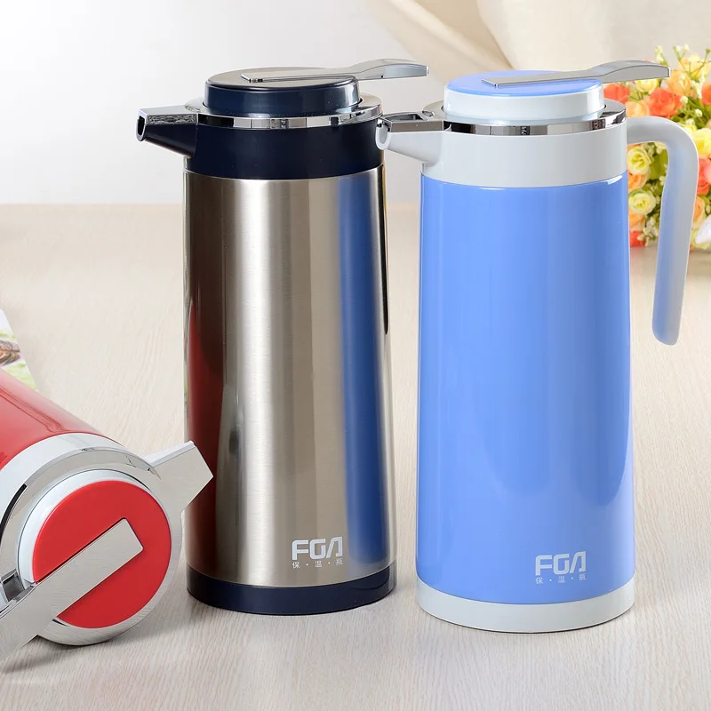 Stainless steel vacuum thermos flask glass liner household moisturizing pot hot water pot hot
