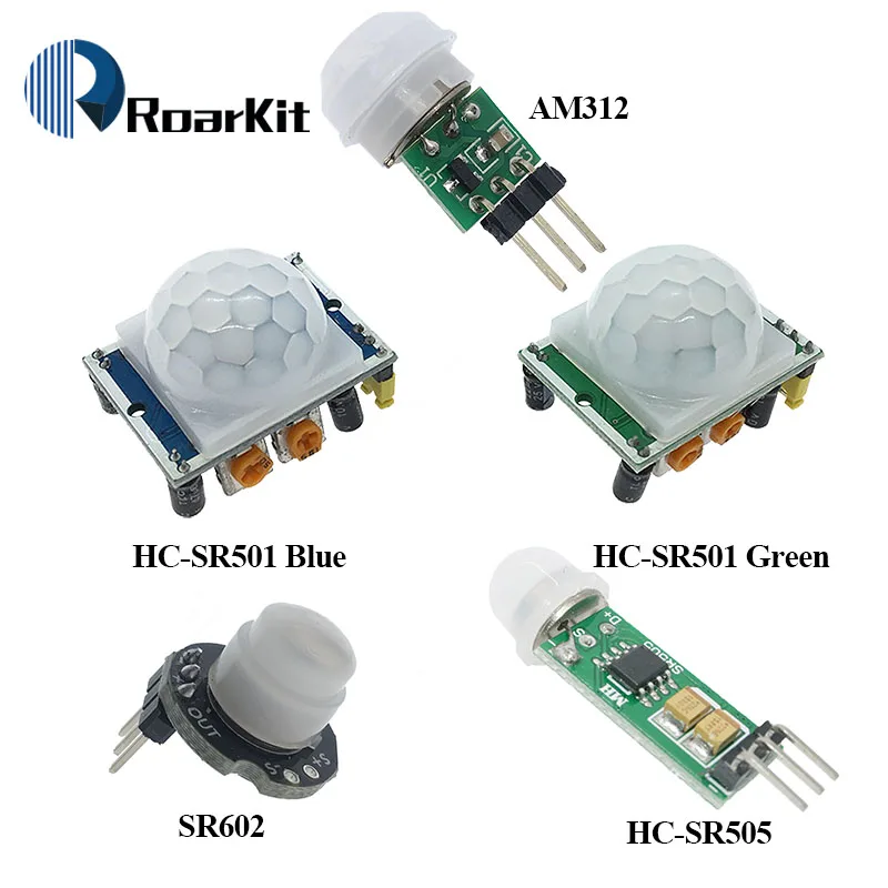 AM312 HC-SR501 HC-SR505 MH-SR602 Отрегулируйте пироэлектрический инфракрасный Мини PIR датчик человека модуль детектора кронштейн для Arduino