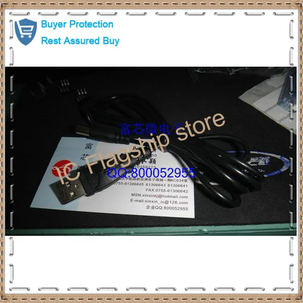 

Turn the USB cord USB transfer 5.5 * 2.1 MCU supply line length of 1.5 M double crown