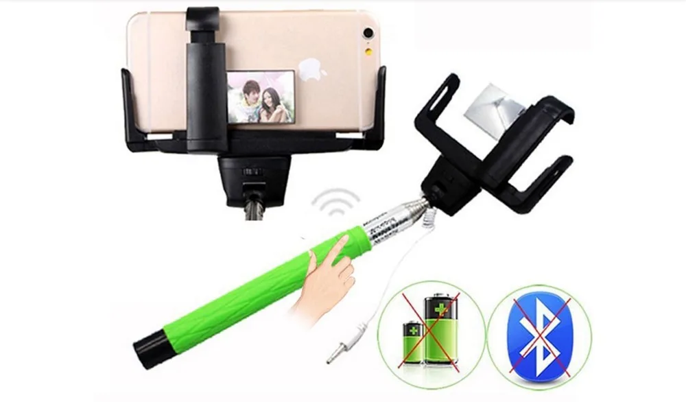 Mobile Phone Selfie Monopod Bluetooth D09 With A Mirror Wireless Stick Remote Self Artifact Palo | Электроника