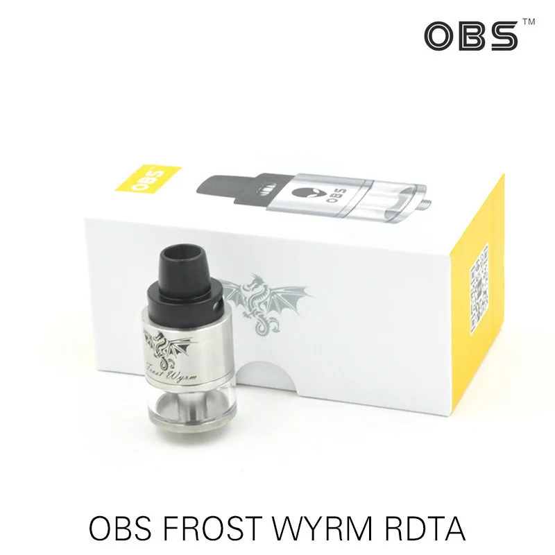 bilder für 100% Original OBS Frost Wyrm RDTA Tank 3,3 ml Seitenfüllung Top Luftstrom Überholt E-zigarette Verdampfer RTA RDA zerstäuber Rauchen bilder für 100% Original OBS Frost Wyrm RDTA Tank 3,3 ml Seitenfüllung Top Luftstrom Überholt E-zigarette Verdampfer RTA RDA zerstäuber Rauchen