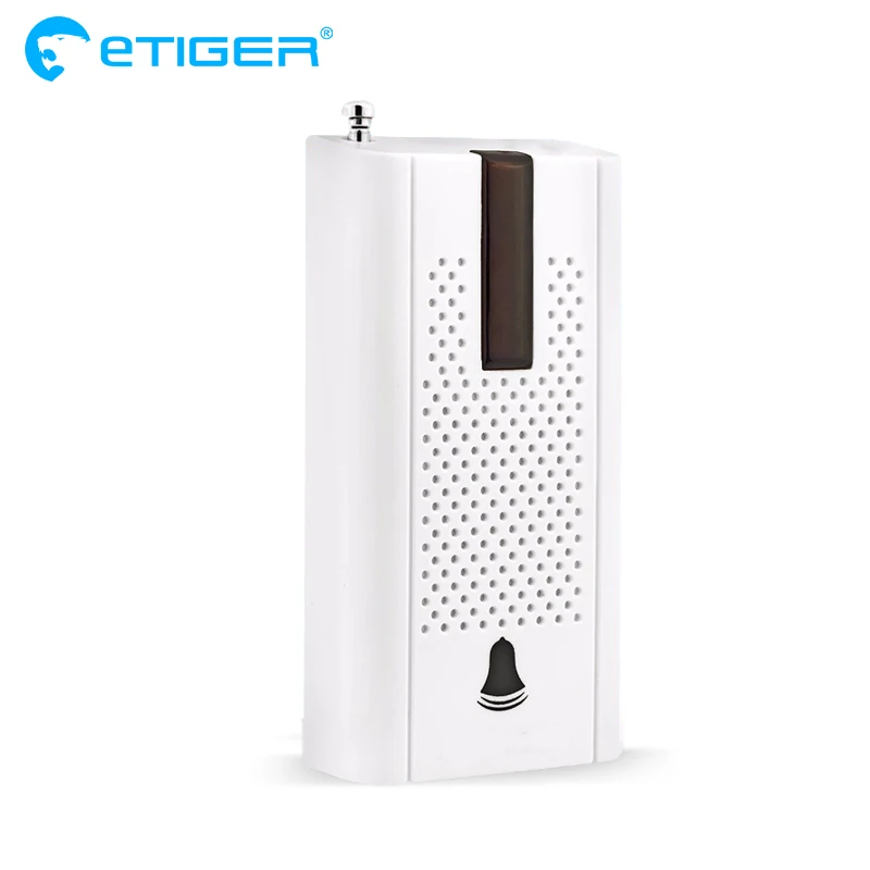 Etiger CK-30 Wireless Door Window Vibration Detector Shock Sensor For Home Alarm System with Antenna