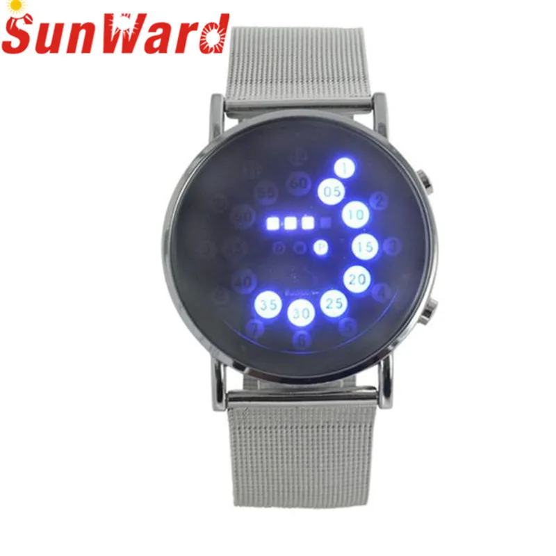 mobile watch in circle shape