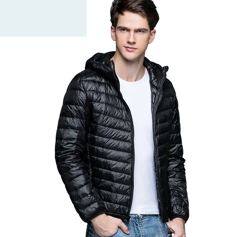 

Fashion city vitality brand Winter men's down jacket Korean version of the self-cultivation hooded men's winter jackets Coat