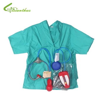 

Girls Boys Halloween Costumes Surgeon Sets Doctor Cosplay Stage Wear Clothing Children Kids Party Clothes Free Drop Shipping New