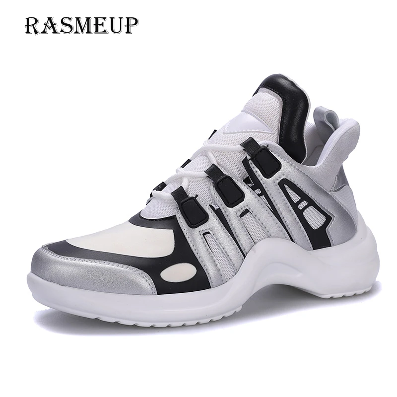 RASMEUP/женские кроссовки хорошего качества на толстой подошве; коллекция года; сезон осень; модная женская обувь на платформе для папы; повседневная женская обувь на массивном каблуке