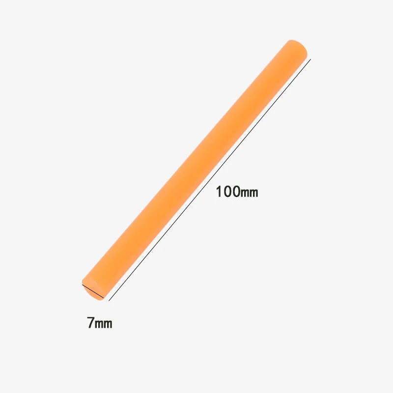 10 шт. 7x100 мм термоклеевой стержень для 7 мм Электрический клеевой пистолет ремесло Домашний клеящая Ручка DIY Искусство ремесло ручной ремонт уплотнительный инструмент
