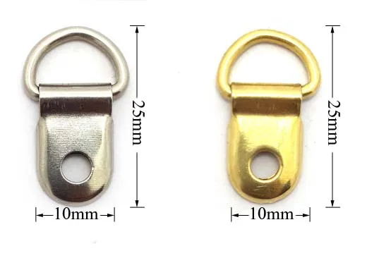 clip over picture hangers frames framing hanging hooks board 2mm brass plated