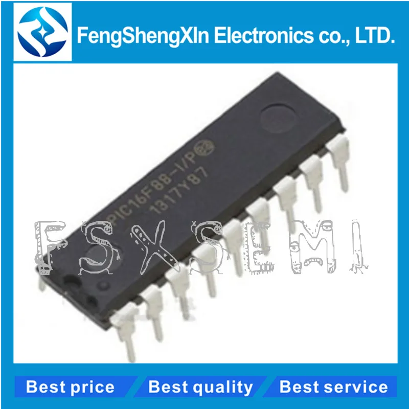 

New PIC16F88-I/P PIC16F88 DIP-18 FLASH Microcontrollers chips