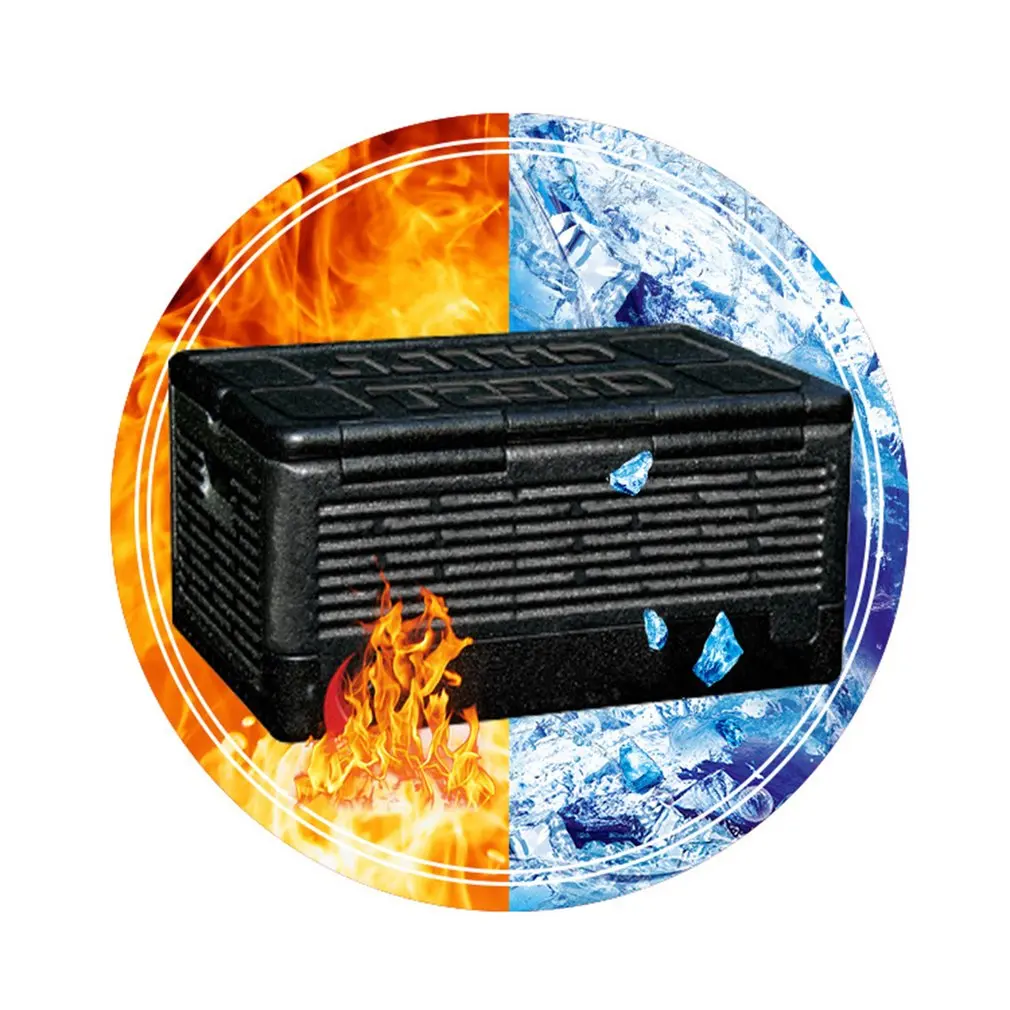

Newest35L Portable Size Car Refrigerator Auto Interior Fridge Drink Food Cooler Warmer Box for Car Outdoor Camping Picnic