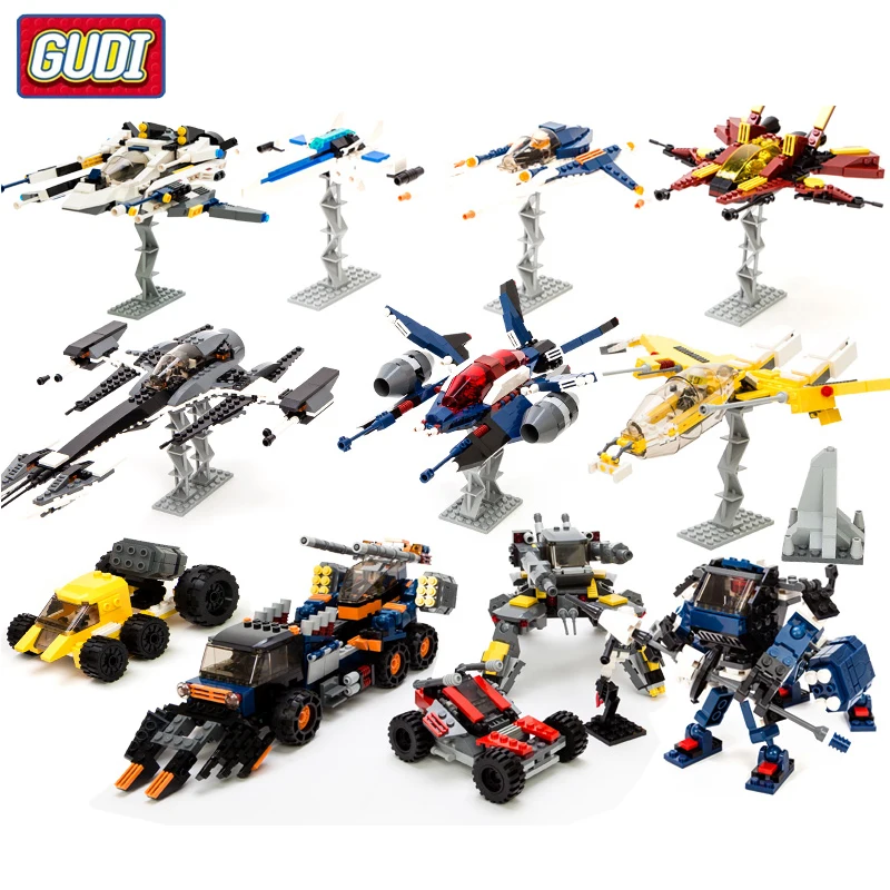 

GUDI Star Wars Phantom Fighter Alien Space Starwars figures in Building Blocks Sets Bricks Model Kids Toys Compatible Legoings