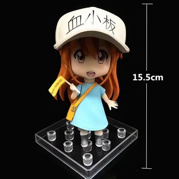 

Cartoon Anime Hataraku Saibou Platelet Mini Action Figure Cute Kesshoban Toys Christmas Gifts