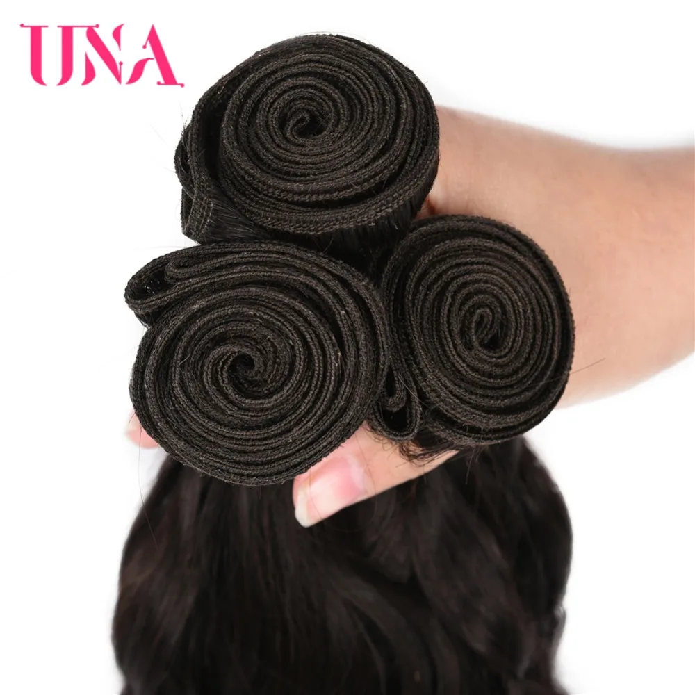 UNA paquetes de cabello indio 1 pieza paquete Natural del pelo indio de la onda Natural Remy del pelo humano de la trama del pelo de la armadura paquetes de 8 -26 pulgadas