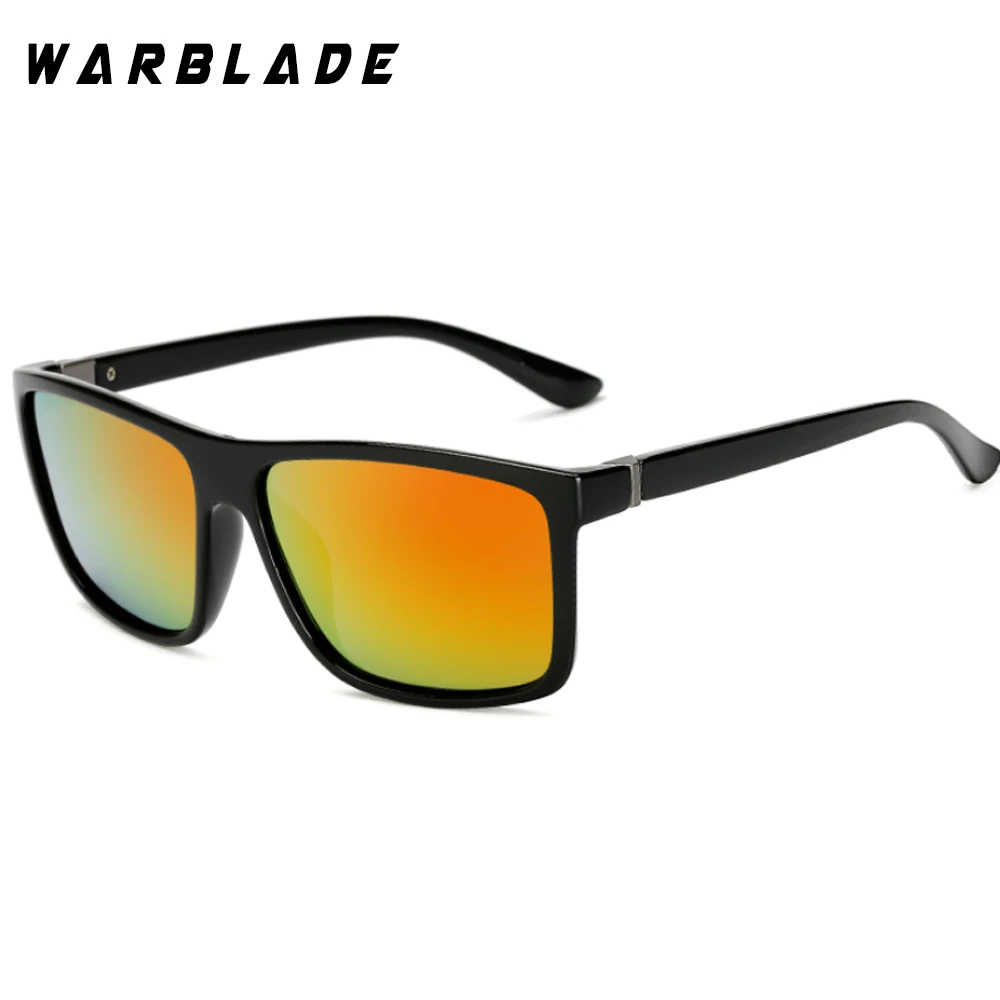 Мужские солнцезащитные очки WarBLade квадратные поляризационные с защитой UV400