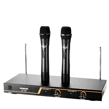 

Takstar TS-7200 VHF two channels wireless dynamic microphone system for karaoke/conference/Lecture