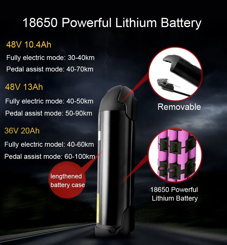 Top T8 Strong Powerful Electric Bike Bicycle, High Quality MTB Electric Mountain Bike, Adopt Suspension Fork 1