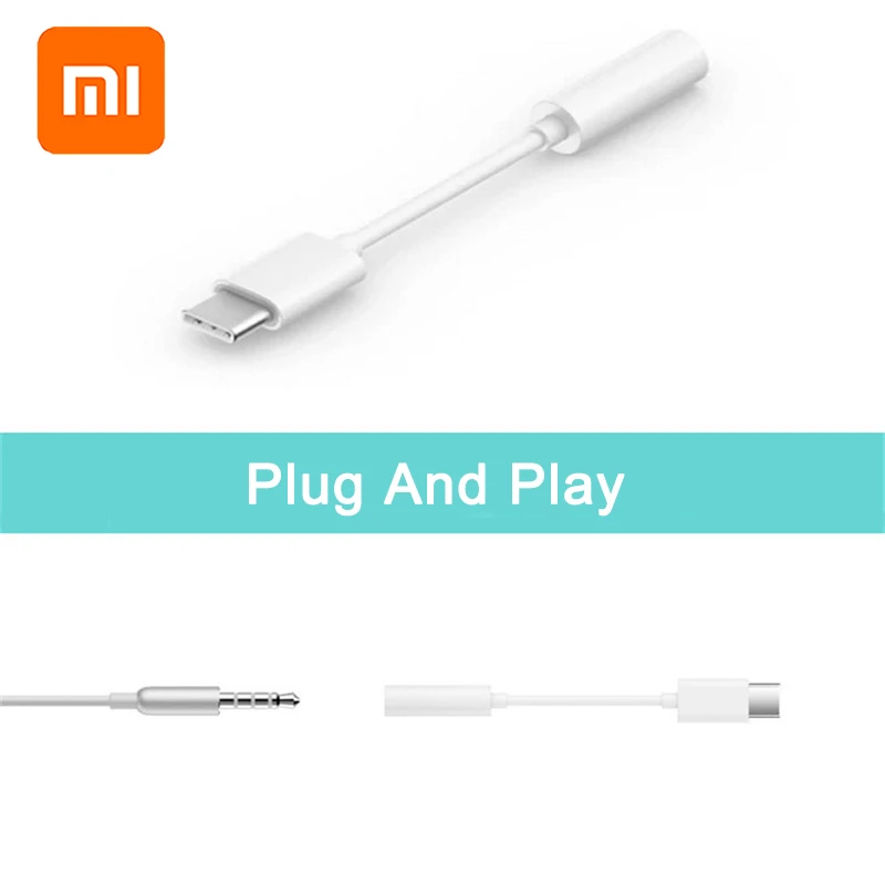 Xiao mi наушники аудио конвертер USB 3,1 Тип C до 3,5 мм адаптер музыкальные наушники конвертер для Xiaomi mi 9 6 8 SE mi x 2