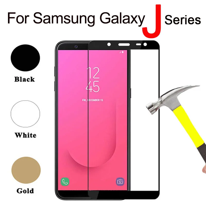 Защитное стекло на samsung Galaxy J8 j6 J7 2018 пленка из закаленного стекла Samsumg glaxy J 6 7 8 tremp