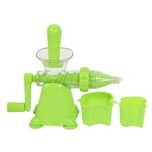 Ручная соковыжималка для овощей и фруктов с вращающейся ручкой