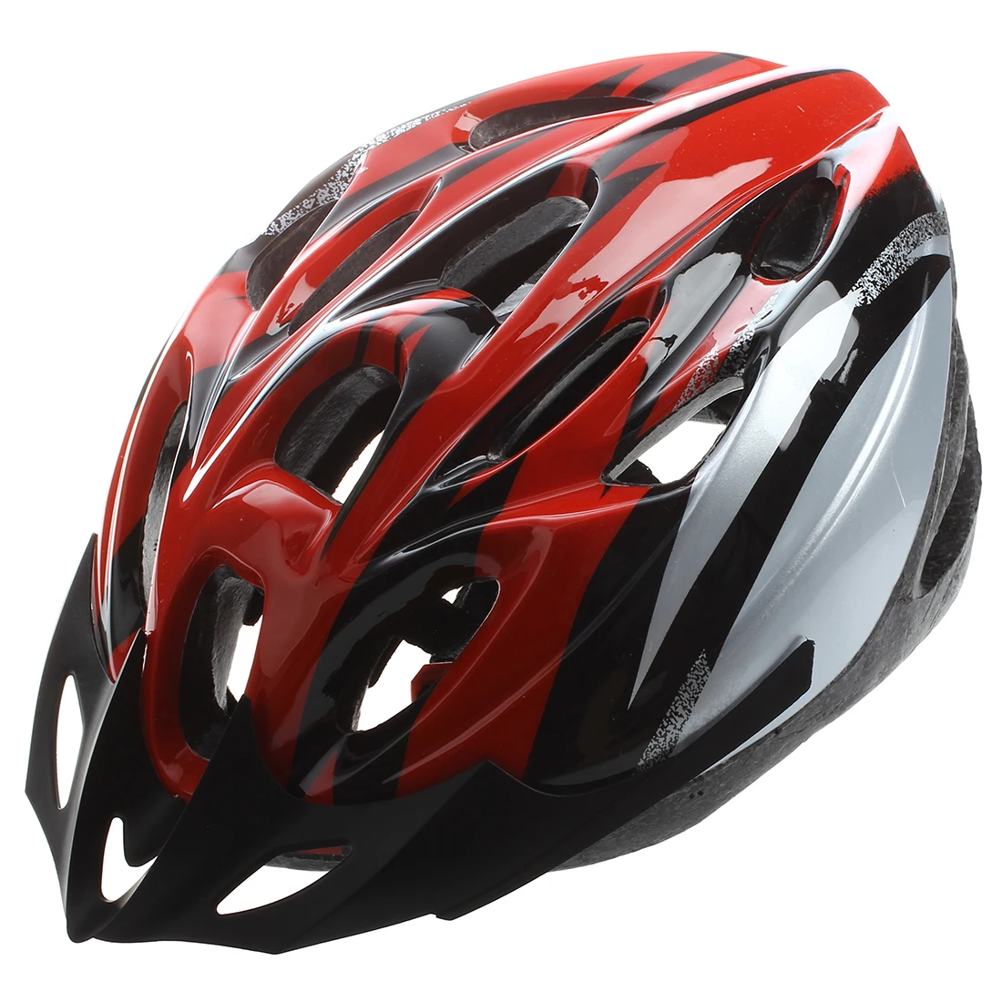Red Black Mountain Road Race Bicycle Bike Cycling Safety Unisex Helmet