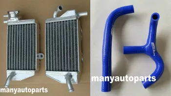 

Fit FOR KTM 65SX 65 SX 2009-2015 Aluminum Alloy Radiator & Silicone Hose blue
